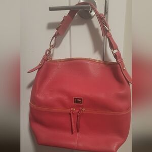 Dooney & Bourke Red Hobo Bag